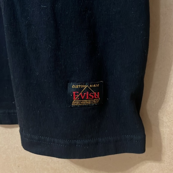 Evisu Cotton Logo T-shirt - Picture 5 of 8